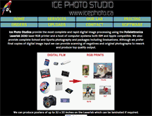Tablet Screenshot of icephoto.ca